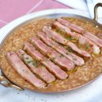 Arroz meloso de secreto ibérico